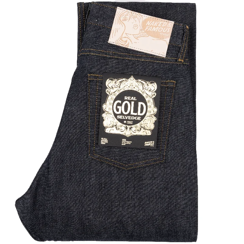 True Guy - Deadstock Real Gold Selvedge Athletic Men's Compression