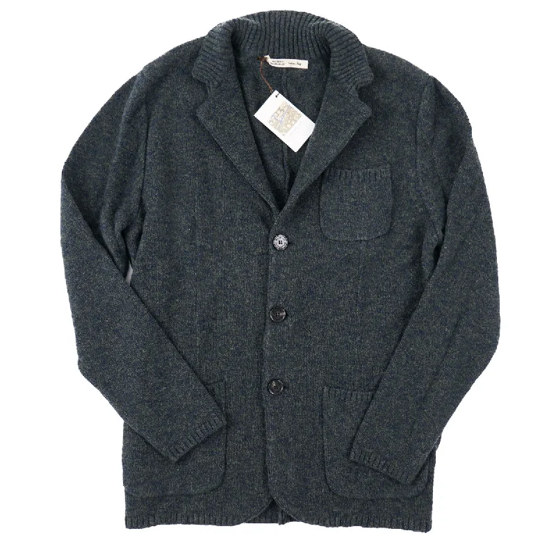 Maurizio Baldassari Cardigan Sweater-Blazer Preppy Men's College
