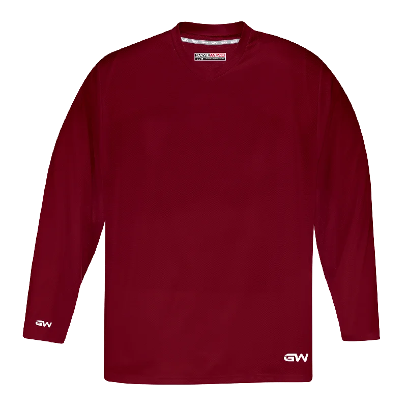 GameWear GW5500 ProLite Series Junior Hockey Practice Jersey - Crimson Youthful Men's Anime GameWear GW5500 ProLite Series Junior Hockey Practice Jersey - Crimson Youthful Men's Anime