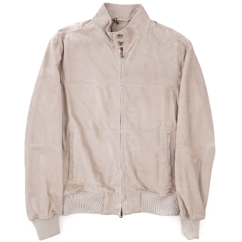 Rifugio Unlined Suede Bomber Jacket Hip Men's Urban