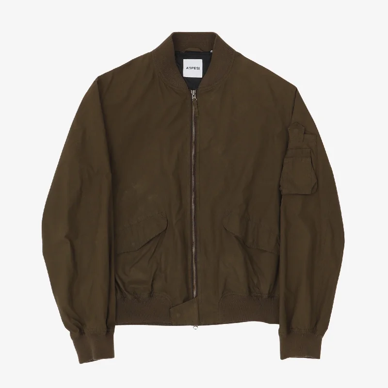 I723 Corvetto Bomber Jacket Modern Men's Geometric