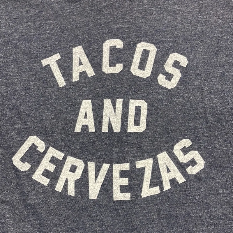 COCKTAIL TEE - TACOS/CERVEZAS Minimalist Men's Casual 