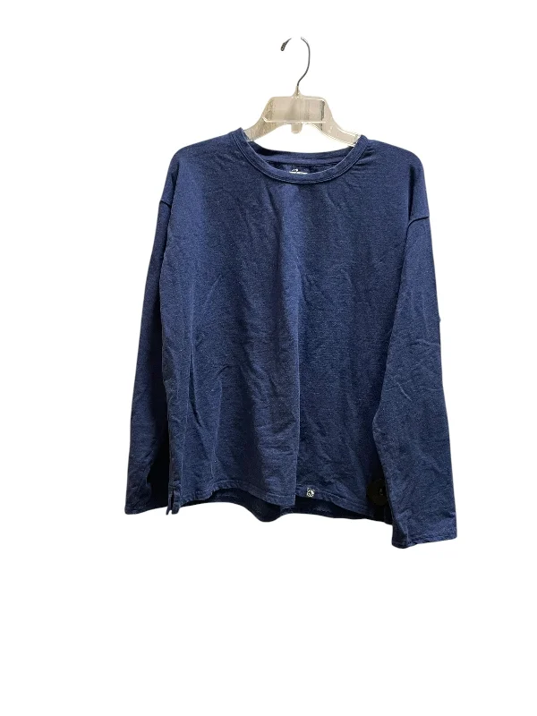 Top Long Sleeve By Clothes Mentor In Blue, Size: L Cool Men's Distressed