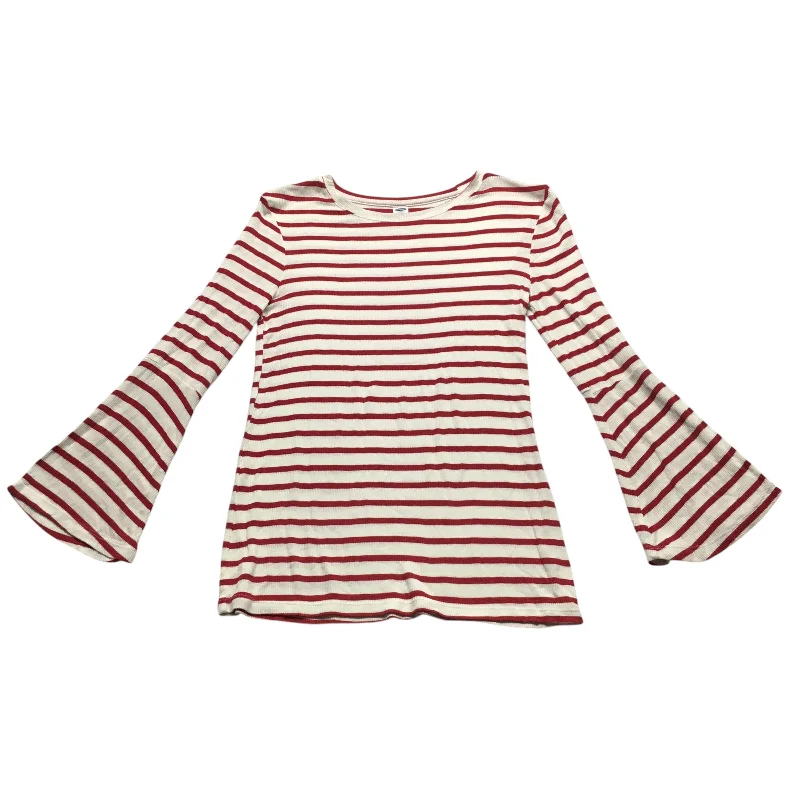 Top Long Sleeve Basic By Old Navy In Striped Pattern, Size: Xs Confident Men's Power