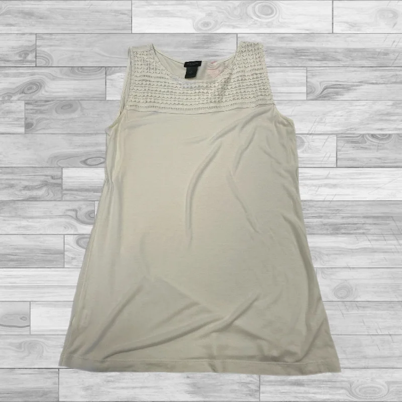 Top Long Sleeve By Ann Taylor In White, Size: S Athletic Men's High