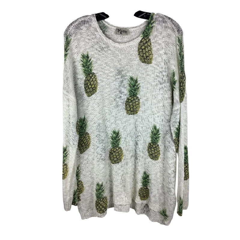Top Long Sleeve By Show Me Your Mumu In Cream, Size: M Masculine Men's Thick