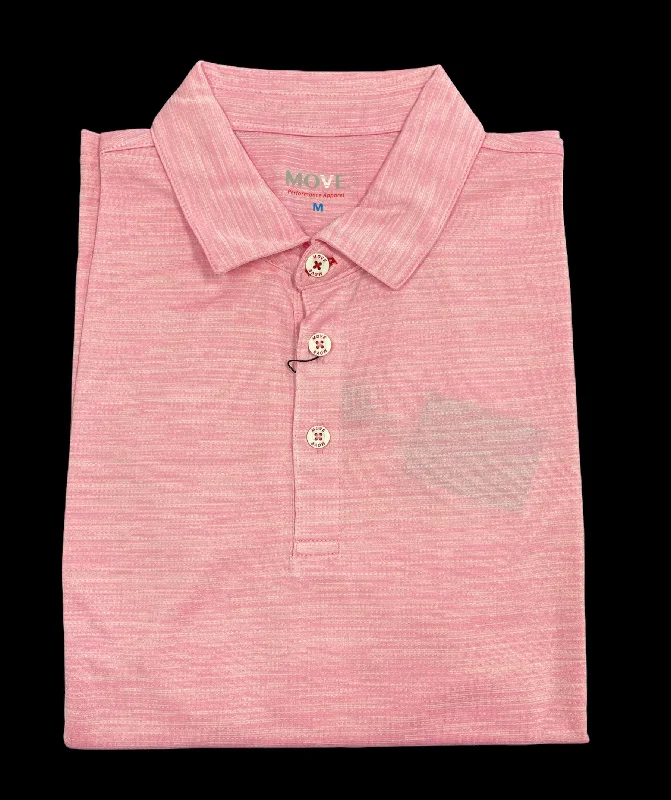 PERFORMANCE POLO - PINK Refined Men's Velvet