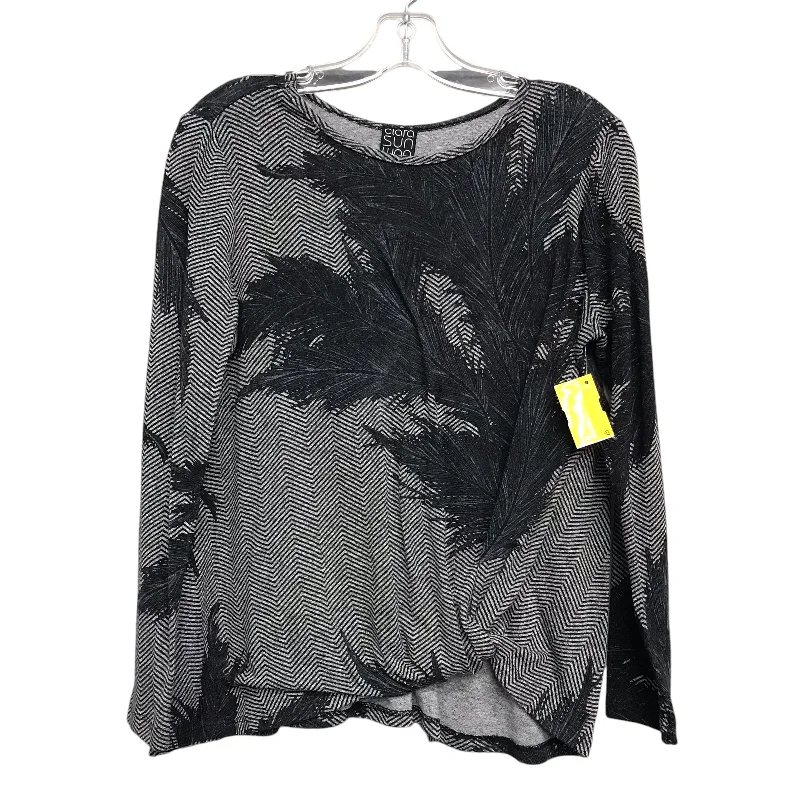 Top Ls By Clara Sun Woo In Grey, Size:Xs British Gentleman Style