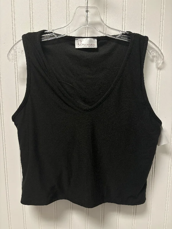 Black Athletic Tank Top Clothes Mentor, Size 1x Elegant Men's Formal 