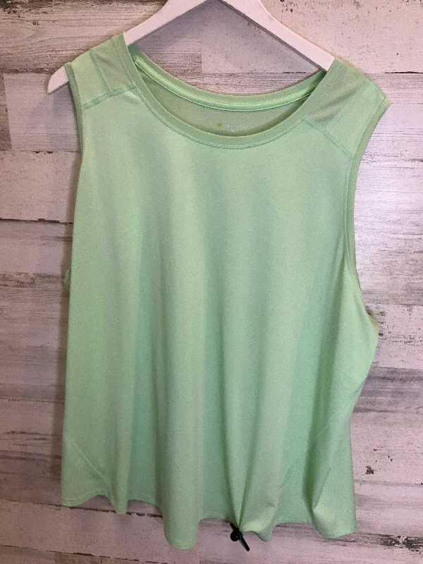 Green Athletic Tank Top Tek Gear, Size 3x Elegant Men's Cashmere