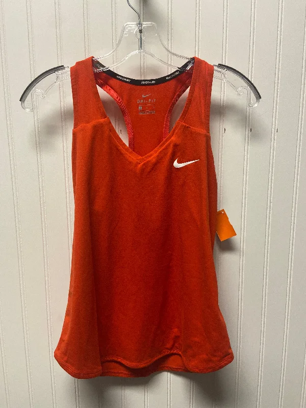 Athletic Tank Top By Nike In Red, Size: M British Gentleman Style