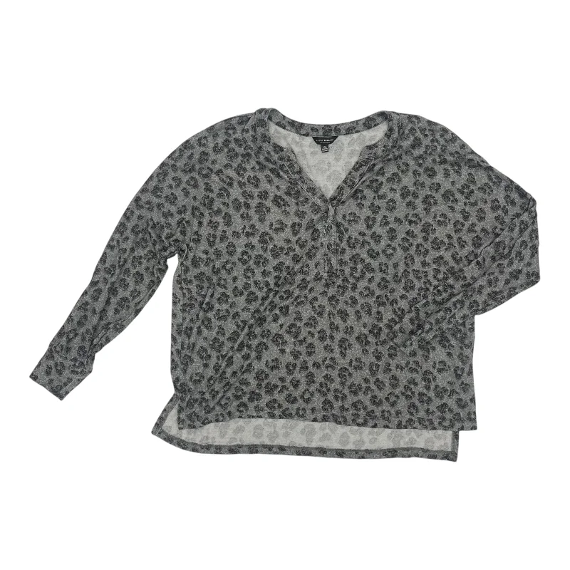 Top Ls By Lucky Brand In Grey, Size:L Unique Men's Patch