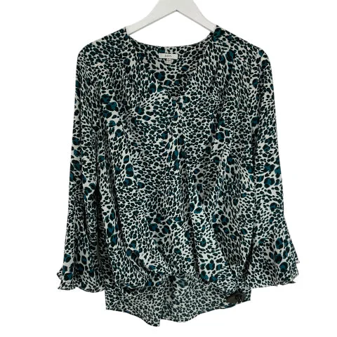 Top Long Sleeve By Jodifl In Blue, Size: S Vintage Men's 1970S Disco