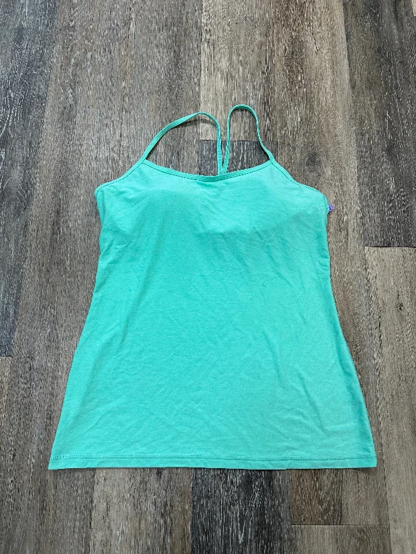 Athletic Tank Top By Lululemon In Green, Size: 12 Refined Men's European
