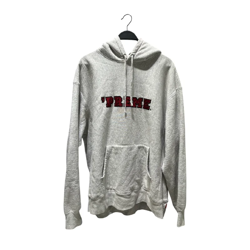 Supreme/Hoodie/XXL/Cotton/GRY/'preme Sporty Men's Athleisure 