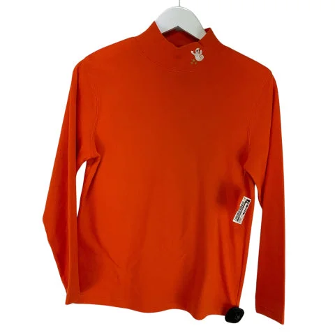 Top Long Sleeve By Clothes Mentor In Orange, Size: S Monochromatic All