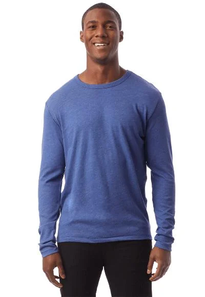 LONG SLEEVE TEE - ROYAL Monochromatic All