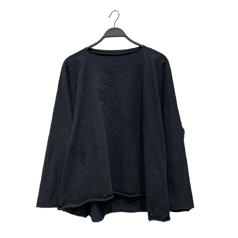 YEEZY/LS T-Shirt/2/Cotton/BLK/ Dapper Men's 1920S