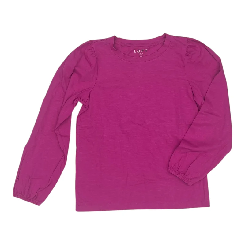 Top Ls By Loft In Pink, Size:Xs Beach