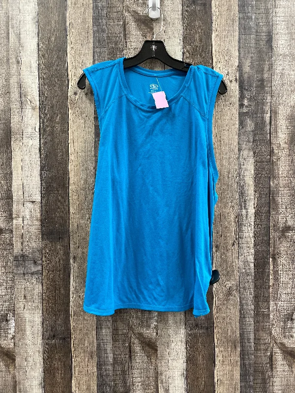 Blue Athletic Tank Top Athletic Works, Size 2x Bohemian Men's Free