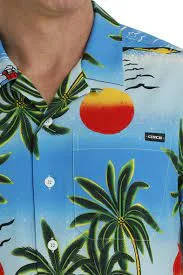 Cinch Men's Camp Shirt/MTW1401039 Vintage Men's 1970S Disco