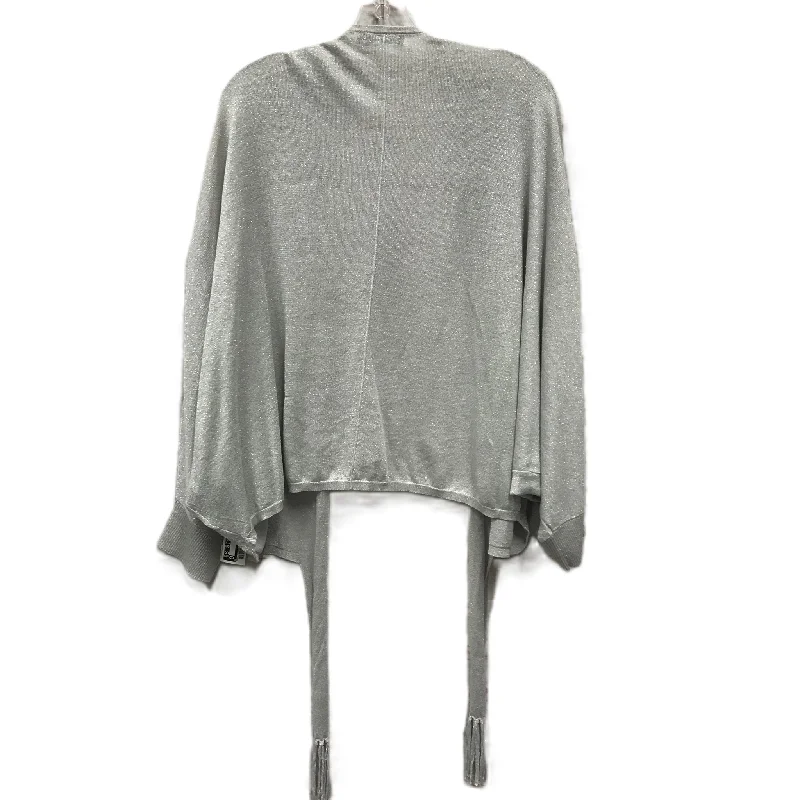 Grey Sweater Cardigan By Nic + Zoe, Size: Xxl Tailored