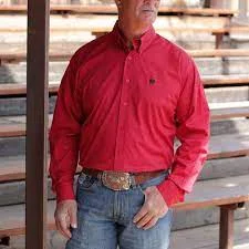 Cinch Men's Long Sleeve Shirt/MTW1105729 Trendy Men's Bucket