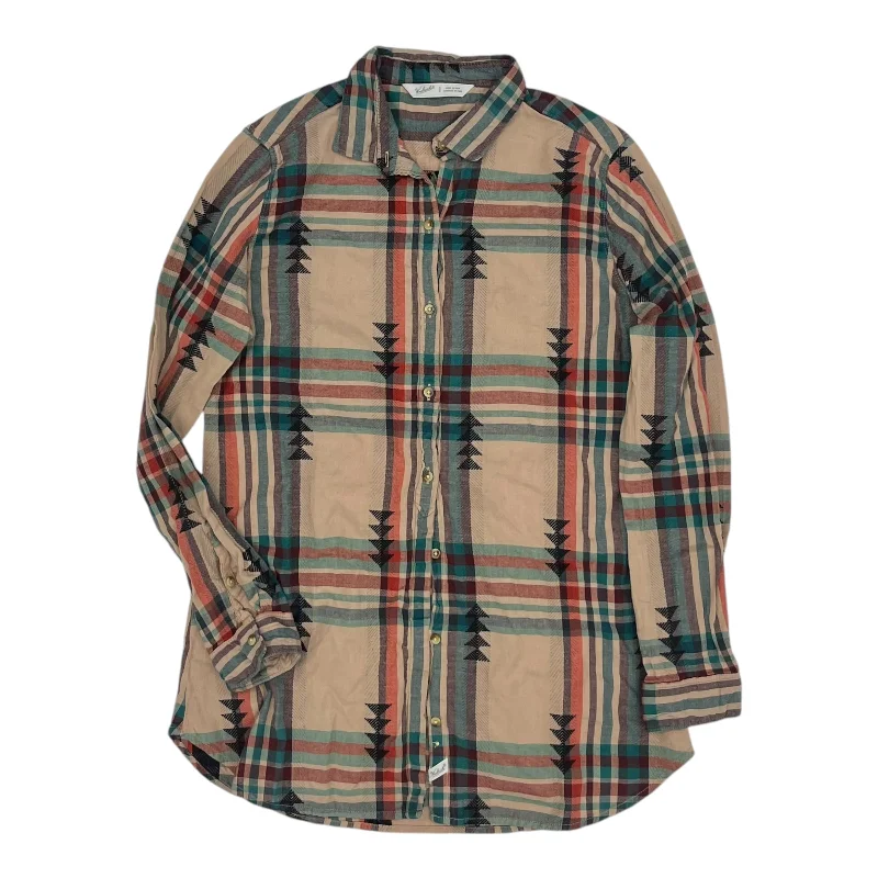 Top Ls By Woolrich In Plaid Pattern, Size:S Streetwear Style
