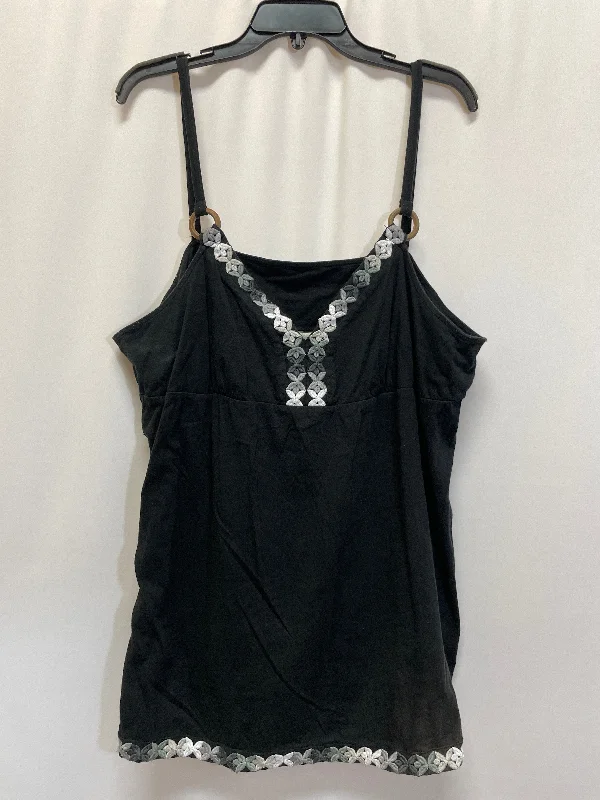 Tank Top By Avenue  Size: 3x Sleek Men's Metallic