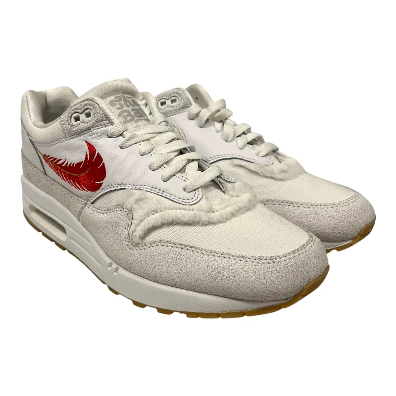 NIKE/Low-Sneakers/US 9.5/Suede/WHT/AirMax 1 Traditional Men's Country