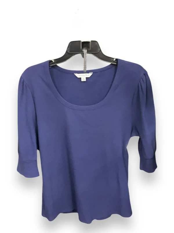 Top Long Sleeve By Ophelia Roe In Blue, Size: Xl Relaxed Men's Australian 