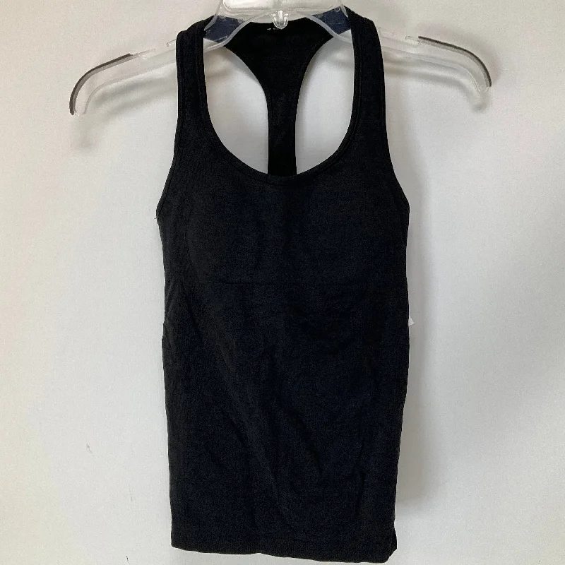 Athletic Tank Top By Lululemon In Black, Size: 4 Athletic Men's High