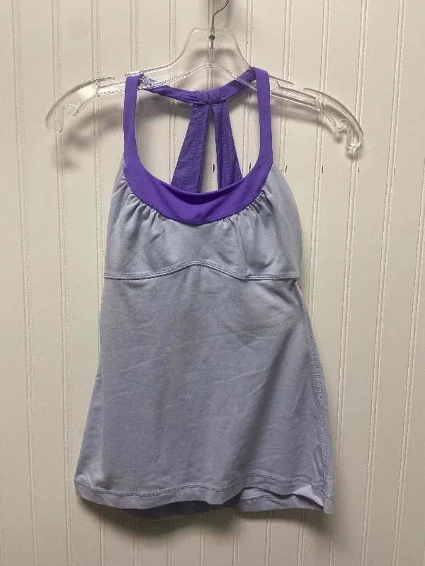 Athletic Tank Top By Lululemon In Purple, Size: S Traditional Men's Wool