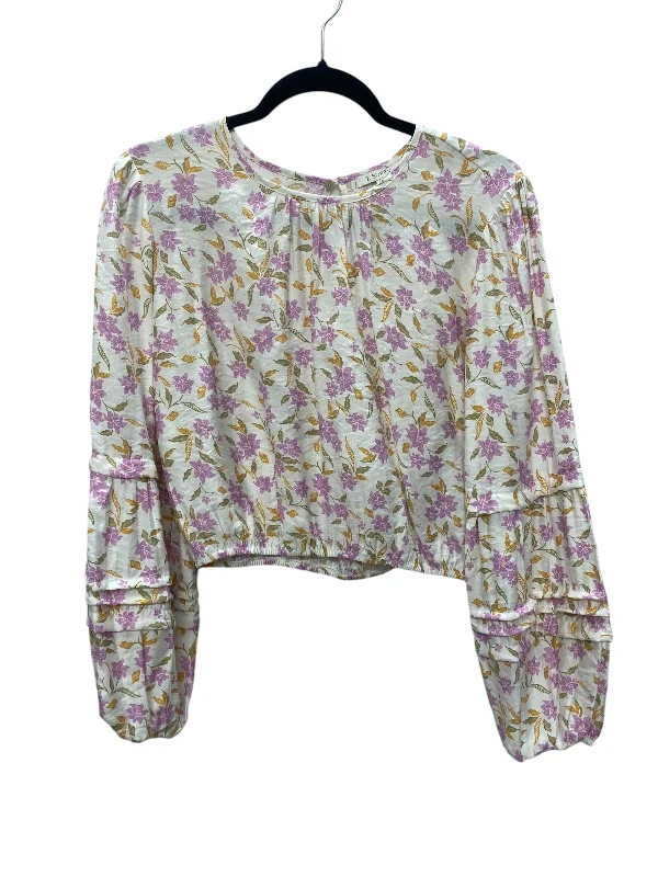 Top Long Sleeve By Z Supply In Multi-colored, Size: M Lumberjack