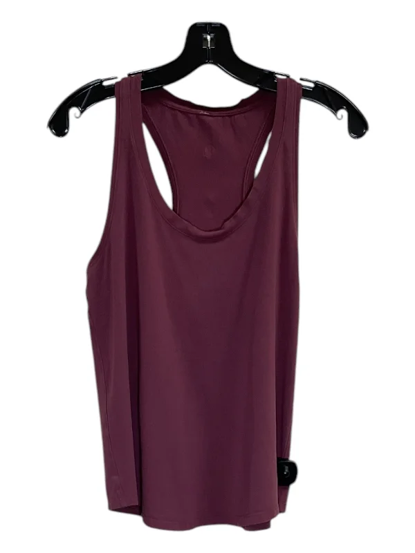 Athletic Tank Top By Lululemon In Red, Size: M Business