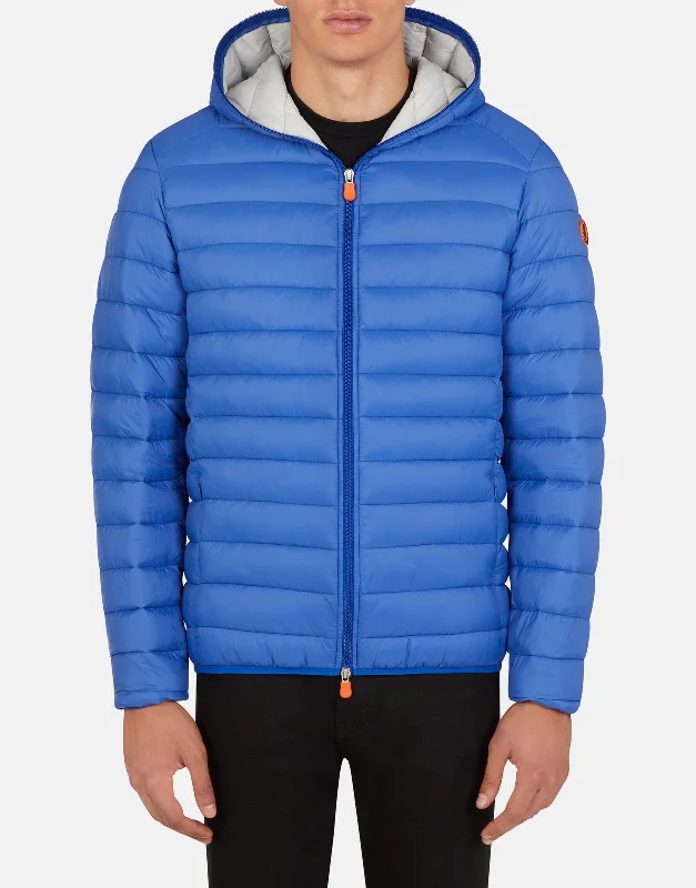 HOODED BUBBLE - BLUE - SMALL Tough Men's Military