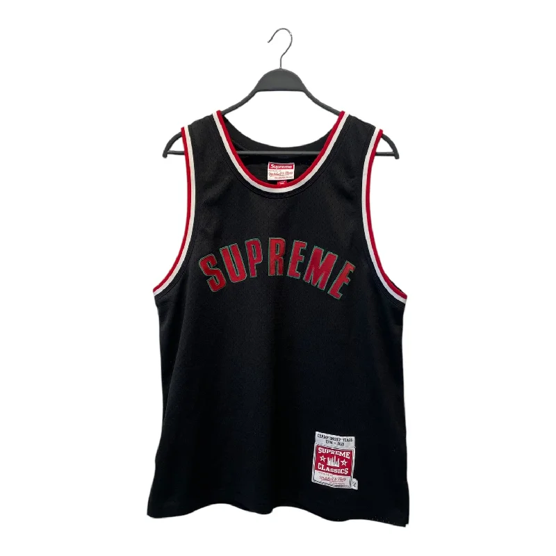 Supreme/Tank Top/L/Polyester/BLK/lost all trust few Beach