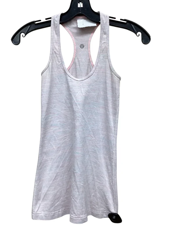 Athletic Tank Top By Lululemon In Pink Refined Men's Classic 
