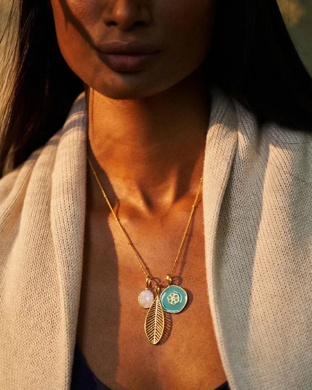 Kinship Necklace - Gold Cool Men's Distressed