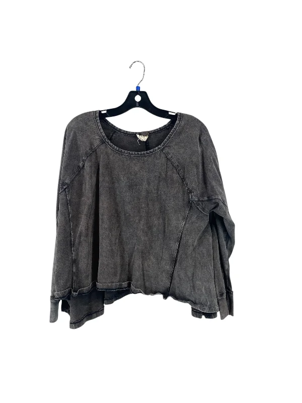 Top Long Sleeve By We The Free In Grey, Size: Xs Casual Men's Short
