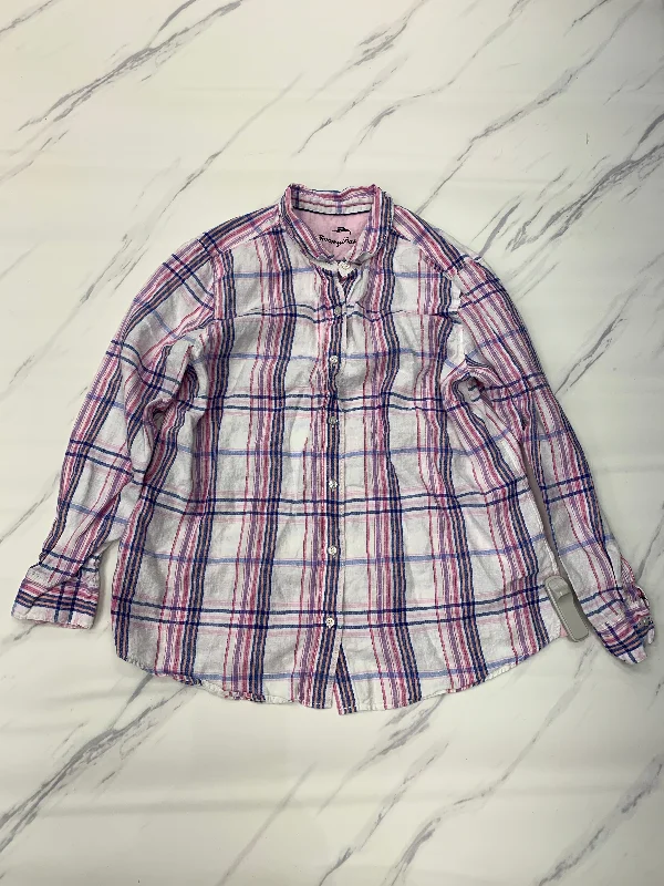 Top Long Sleeve By Tommy Bahama, Size: Xl Sleek Men's Contemporary 