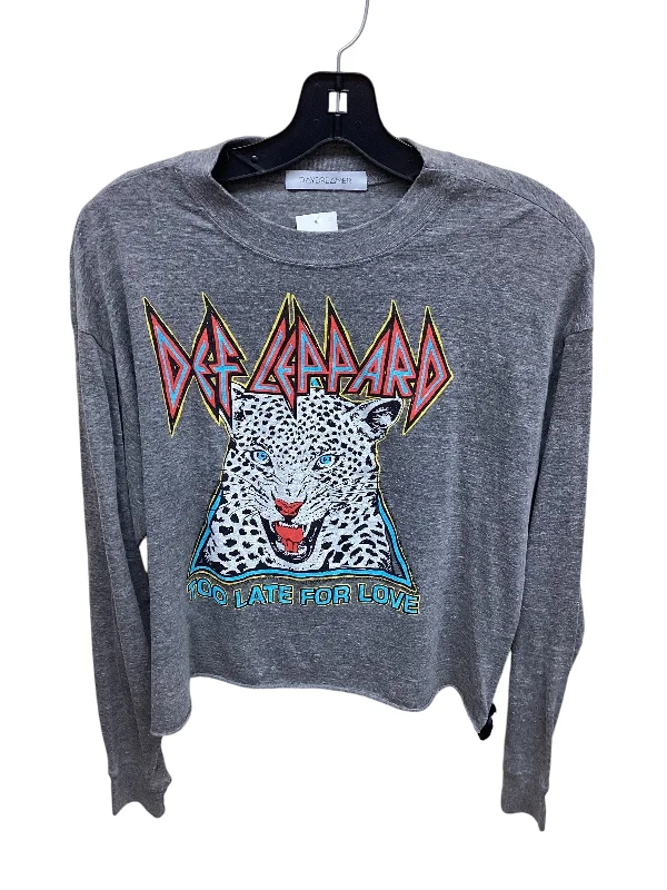 Top Long Sleeve By Clothes Mentor In Grey, Size: Xs Bold Men's Statement