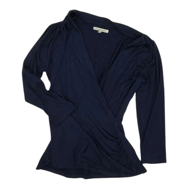 Top 3/4 Sleeve By 41 Hawthorn In Navy, Size:M Casual Men's Short