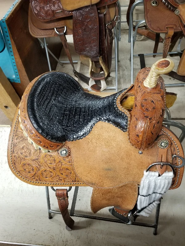 Used Yocham Barrel Racer/SW42000340GM/14-14 1/2" Traditional Men's Wool