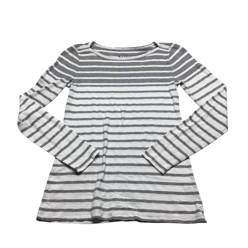 Top Long Sleeve Basic By J. Crew In Striped Pattern, Size: Xs Trendy Men's Scandinavian
