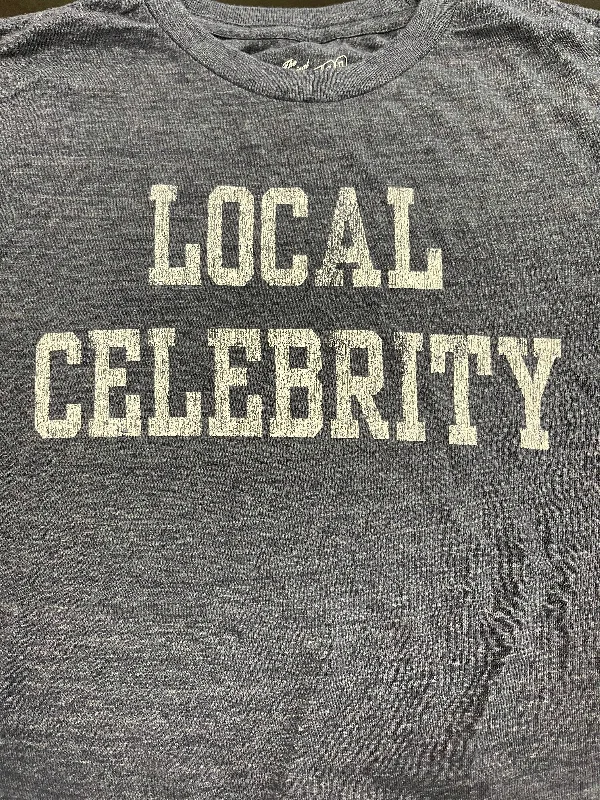FUN TEES - LOCAL CELEB BLUE Sporty Men's Tennis