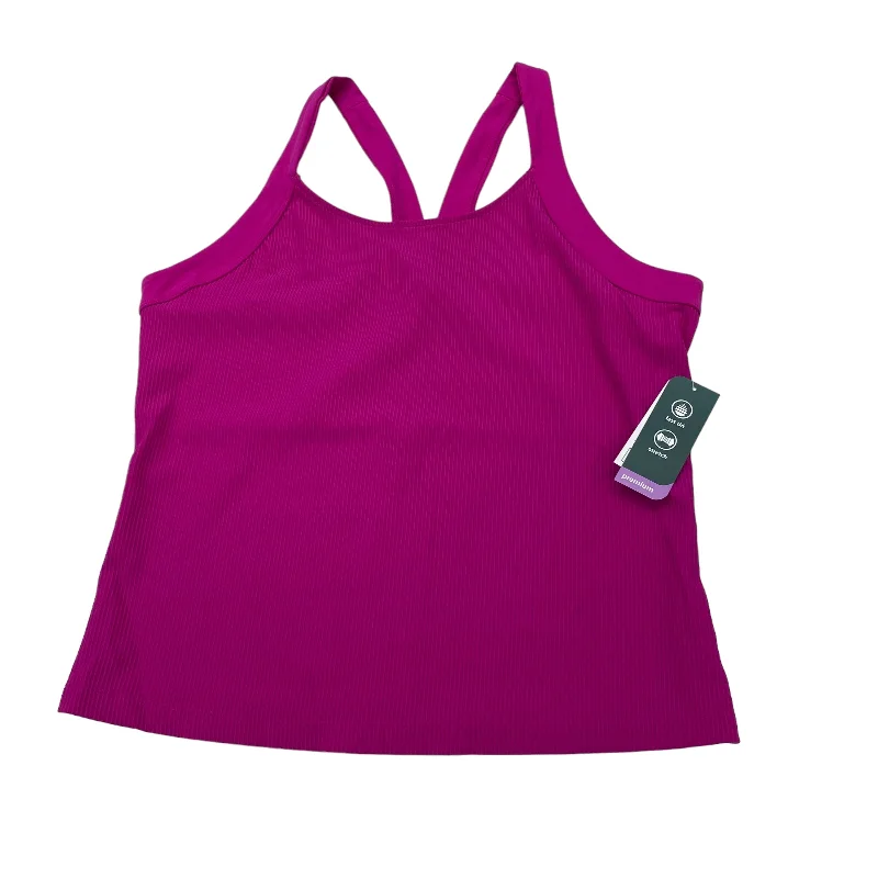 PURPLE ATHLETIC TANK TOP by MTA PRO Size:1X Earthy Men's Hemp