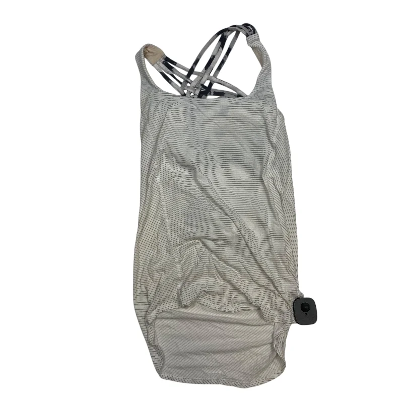 Athletic Tank Top By Lululemon In White, Size: Xs Athletic Men's High
