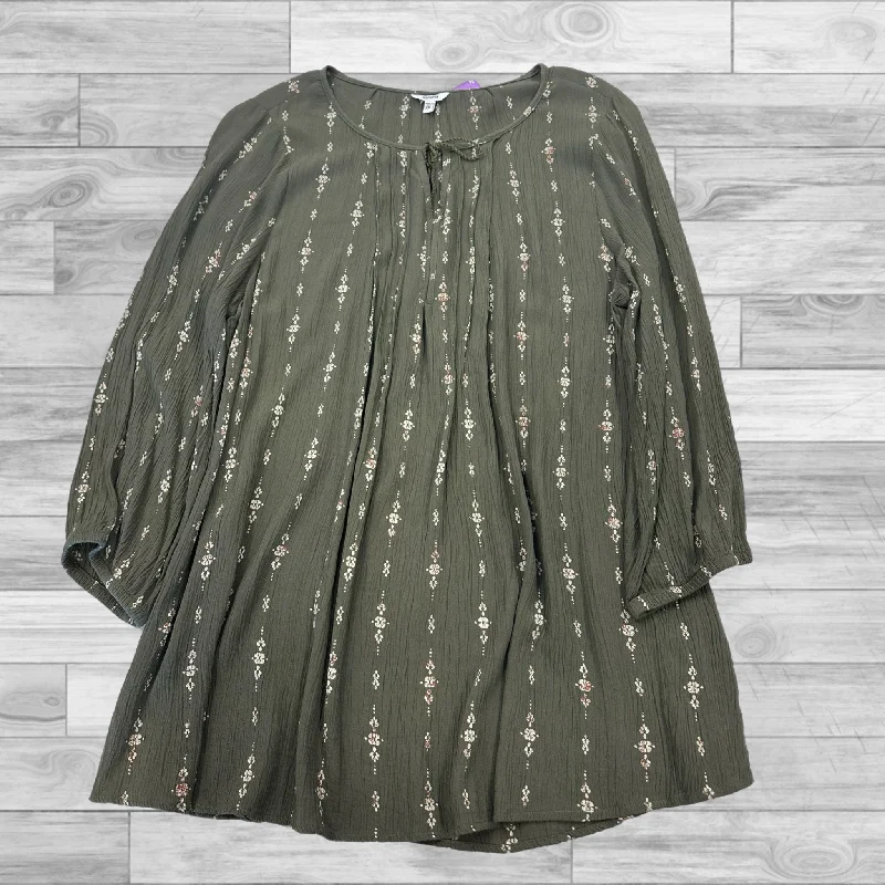 Top Long Sleeve By Sonoma In Green, Size: Xxl Refined Men's Hand