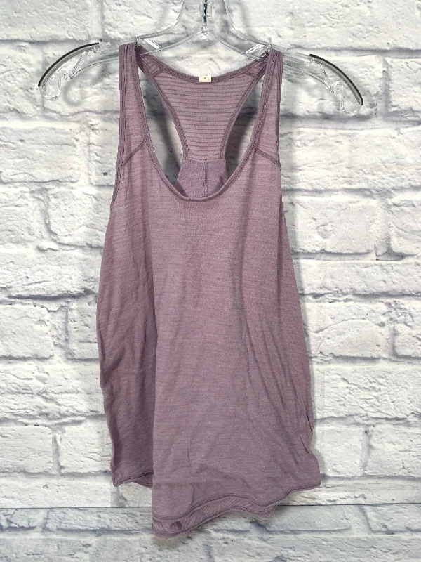Athletic Tank Top By Lululemon In Purple, Size: S Unique Men's Upcycled